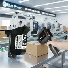 BP BLUE POWER 2590 W3T10B Inkjet Printer Cartridge (Black 2590 Solvent Print Cartridge) Black Ink Cartridge. 12MM-A