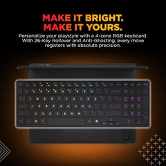 HP Omen Smartchoice, Intel Core Ultra 7 255H, 8GB RTX 5060, 24GB DDR5(Upgradeable) 1TB SSD, 2K, 165Hz, 3ms, IPS, 16''/40.6cm, Win11, M365*Office24, Shadow Black, 2.43kg, am0238tx, RGB Gaming Laptop