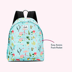 Genie Miami Laptop Backpack for Women (16 Inches) | Modern Office, College & Travel Laptop Backpack | Padded Laptop Sleeve | Rose