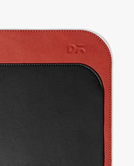 DailyObjects Large Premium Vegan Leather Desk Mat|Anti-Skid|Anti-Slip|85*45cm|Reversible Desk spread Turf Desk/Laptop Mat for Work from Home/Office/Gaming- Extended mouse pad and keyboard desk pad-Tan