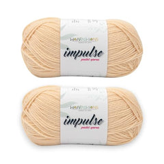 WOAFASHIONS - World of Arts Impulse Hand Knitting & Crochet Yarn, Premium Acrylic, 4 : Medium (Anchor Grey) (100gms / 3.5oz / 200mtr / 218yds)