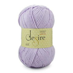 Ganga Acrowool Desire 100% Acrylic Aran Weight Yarn (Pack of 1 ball - 100g) – approx. 200mtr Premium Knitting & Crochet Yarn for Winter Sweaters, Scarves, Blankets | Medium Weight 4, UK 5 (5.5mm) Needle & UK 3 (6.5mm) Hook | Hypoallergenic, Hand Wash…
