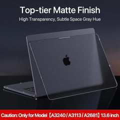 Saco for MacBook Air 13 inch Case M5 2026 M4 2025 M3 M2 2024-2022 A3449 A3240 A3113 A2681 100% Match Official Color, Scratch Resistant, Easy to Snap on | MacBook Air 13.6 inch Case