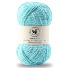 Nestnhaven Acrowools Graze Hand Knitting and Crochet Yarn. Pack of 1 Ball - 100gms. Shade no - NNHG001 (Berry Purple)