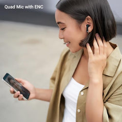 Zebronics Sound Bomb 7 Bluetooth TWS in Ear Earbuds with 60H Playtime, ENC Mic, Rapid Charge, Upto 50ms Gaming Mode, Flash Connect, Voice Assistant, Smooth Touch Control, BT v5.2, Type C (Blue)