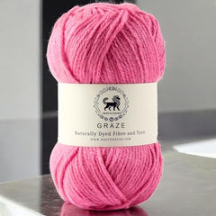 Nestnhaven Acrowools Graze Hand Knitting and Crochet Yarn. Pack of 1 Ball - 100gms. Shade no - NNHG001 (Berry Purple)