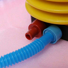 Syga Plastic Push Inflatable Tube Foot Pump