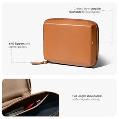 DailyObjects Polyester Monkey Shoulder X Do Vault Tech Organizer - Medium, Casual, Orange