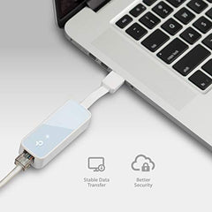 TP-link UE330 USB 3.0 3-Port Hub & Gigabit Ethernet Adapter 2 in 1 USB Adapter - Plug and Play