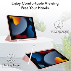 Robustrion Cover for iPad 10.2" 9th 8th 7th Gen Generation Case, OceanBlack