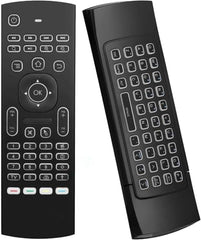 ETZIN Mini Wireless Keyboard,H20 with Touchpad, Colorful Backlit Small Wireless Keyb-oard,Full Size Touchpad, Handheld IR Remote Keyboard for Android TV Box Windows etc (EPL-600KM)