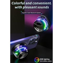 Hounyoln G200 Magnetic Bluetooth Mini Speaker with RGB Lights