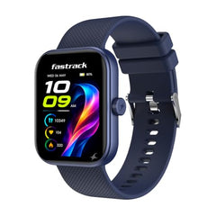 Fastrack Revoltt S1 with 1.83” TFT 2.5D Sqaure Display with Singlesync BT Calling, Heart Rate, SpO2 & Sleep Tracking,IP68,Nitro Fast Charging,Upto 5 Days Battery- Smart Watch for Man and Woman-Wine