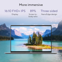 ASUS Vivobook 16, Snapdragon X, 16GB RAM, 512GB SSD, FHD+ 16", Windows 11, Office Home 2024, Quiet Blue, 1.88kg, X1607QA-MB049WS, Qualcomm Adreno iGPU, 45TOPS, M365 Basic (1Year)* Laptop