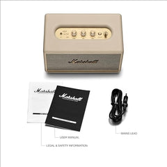 Marshall Acton III Wired Connectivity Stereo Home Speakers with Bluetooth 5.2 & RCA or 3.5mm Input – Black