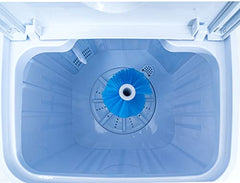 DMR Shoes Washing Machine DMR-SHB-46 (W2Yr) - 4.6 kg washing and 2 kg spin drying Top Load Semi Automatic Portable Mini Size-White - With 2 years Free Spare Supply Warranty