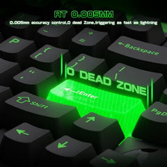 ATTACK SHARK R85 HE Hall Effect Gaming Keyboard, 75% Rapid Trigger, 8KHz