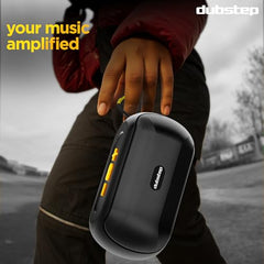 Dubstep Pop 600 Wireless Speaker, 15 Hrs Playtime, 52mm Driver, TWS Pairing, 6W Output Bluetooth Speakers (Grey)