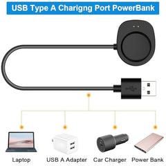 ZORBES Charger Cable Compatible with Amazfit T-Rex 3, 3.3ft/1m