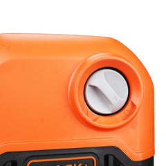 BLACK+DECKER BEPW1600 1300W 1600 PSI 110 Bar Pressure Washer for Car, Bike, Home & Garden Cleaning Use with Multiple Accessories Included, 1 Year Warranty, Orange & Black