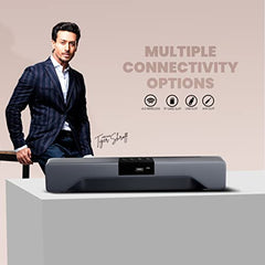 UBON Shahenshah SP-65G, 20 watt Portable Bluetooth Speaker, 10 Hours Long Playtime, RGB Lights, Multiple Connectivity Wireless Party Speaker (Gold)