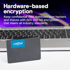 Crucial BX500 500GB 2.5-inch SATA 3D NAND Internal SSD Upto 550 MB/s