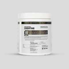 Prorganiq Advanced Creatine Monohydrate + HCL + Nitrate | 3-in-1 Formula | Micronized Powder for Men & Women (250 Grams, Unflavoured)