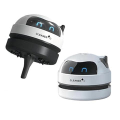5 LEAFé : JOURNEY TO HEALTH Panda Mini Vacuum Cleaner for Desk (with Nozzle), 500 Pa Powerful Suction, USB Rechargeable Handheld Table Dust Cleaner for Keyboard, Laptop, Car Interior