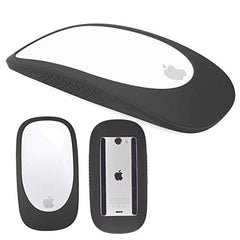Hi Color Silicone Case Cover Protective Skin for Magic Mouse 1/2 Silicone Case for Apple Magic iPad Mouse (Light Gray)