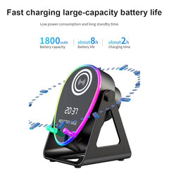 Hounyoln G200 Magnetic Bluetooth Mini Speaker with RGB Lights