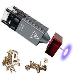 LASER TREE Laser Engraving Module, 5000mW Output Optical Power 450nm Laser Head for CNC Laser Engraver/Laser Cutter Machine, DIY Laser Engraving Tool Suitable for Wood Metal Acrylic Paper Etc