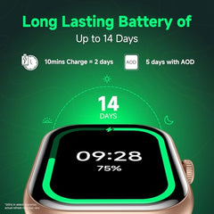 REDMI Watch Move 1.85 Premium AmoLED,14 Day Battery,Best Accuracy,Dual Core Processor Smartwatch (Black Drift Strap, Free Size)