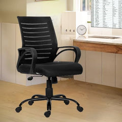 Da URBAN® Dysen Office Chair, High Back Mesh Ergonomic Home Office Desk Chair with 1 Year Warranty,Tilt Lock Mechanism (Grey)