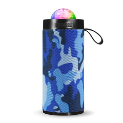 PerfX M21VP Portable Bluetooth Speaker 10W – Thunder Bass, Inbuilt Disco Lights, Wireless Speaker for Party & Outdoor (Disco Light 10 W Bluetooth Speaker, Green)