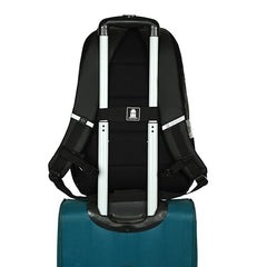 HOT SHOT QUANTUM_1355| 35 L unisex laptop backpack |15.6 inch|Detachable Key Ring,|Trolley sleeve|laptop bag for men|office & college|bag for men & women
