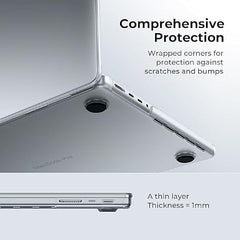 PC LABEL Matte Finish Hard Shell Case for MacBook Pro 14 Inch ((2021–2026) M4/M3/M2/M1 A3112/A3185/A3401/A2918/A2992/A2779/A2442/A3426/A3427), Lightweight Protective Cover with Free Black Keyboard Skin
