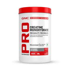 GNC Creatine Monohydrate PRO Performance Powder | 3g, Micronized | 100g | UK's Informed Choice Certified, Unflavoured