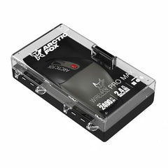 Arctic Fox ProMaxe Wireless Mouse | 2400 DPI |2.4 GHz with USB Nano Receiver | High Precision Optical Tracking| for PC/Mac/Laptop - Cool Gray