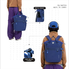 Fieldwrks Switch 26L Convertible Laptop Backpack 15.6 Inch