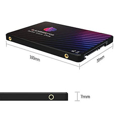 Gamerking SSD M.2 2242 1TB NGFF Internal Solid State Drive High Performance Hard Drive for Desktop Laptop SATA III 6Gb/s M2 SSD (1TB, M.2 2242)
