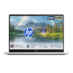 HP 15 Smartchoice, AMD Ryzen 3 7320U (8GB LPDDR5, 512GB SSD) FHD, Anti-Glare, Micro-Edge, 15.6''/39.6cm, Win11, M365 Basic(1yr)* Office24, Silver, 1.59kg, fc0500AU, FHD Camera w/Privacy Shutter Laptop