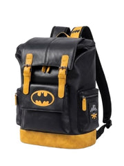 FUR JADEN Vegan Leather Anti Theft Design Casual Laptop Backpack with 15.6 Inch Laptop Pocket