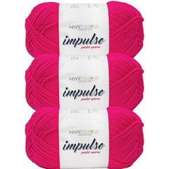 WOAFASHIONS - World of Arts Impulse Hand Knitting & Crochet Yarn, Premium Acrylic, 4 : Medium (Anchor Grey) (100gms / 3.5oz / 200mtr / 218yds)