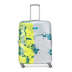 Skybags Trooper Set of 3 (S+M+L) Printed Hard Case Trolley Bags, Green