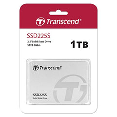 Transcend 250GB 225S 2.5" SATA Internal SSD | SATA III 6Gb/s | 3D NAND Flash | up to 500/330 MB/s | DDR3 DRAM | 3 Yrs Warranty | Fastest Solid State Drive | TS250GSSD225S