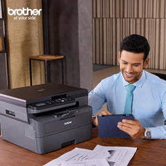Brother DCP-L2605DW (New Launch) Auto Duplex Laser Printer, 30 PPM, Print Scan Copy, LCD Display, 256 MB Memory, (WiFi WiFi Direct LAN USB), Affordable, 2 in 1 (ID) Copy Button, Free Installation