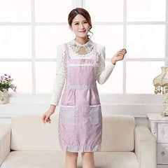 SYGA Waterproof Stylish Polyester Fiber Women Apron with Assorted Color and Design