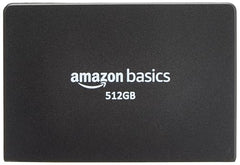 Amazon Basics 2.5 inch SATA Internal SSD 512 GB | Speed up to 560 MBps | Energy Efficient | Sleek & Lightweight