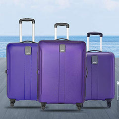 Safari Thorium Neo 8 Wheels Spinner Set of 3 Trolley Bags, Hard Case Polycarbonate, 360° Wheeling Carry on & Check-in Luggage for Men & Women, Suitcase for Travel, Trolley Bags for Travel, Dusk Green