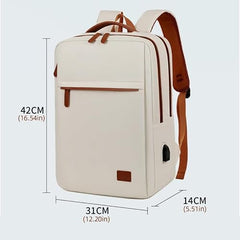 KARRIER 20L Laptop Backpack with USB Charging Port, Lightweight Business Bag with Padded Shoulder Straps for Office, College, Daily Commute & Travel